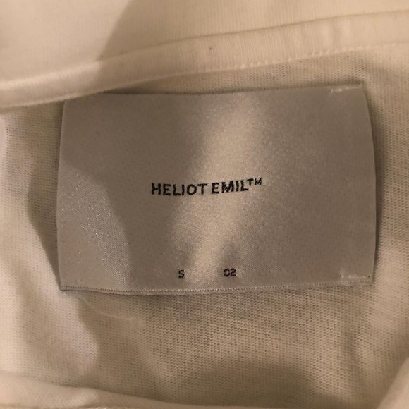 Mens Small Heliot Emil Double Layered Shirt BNWT - Picture 6 of 12